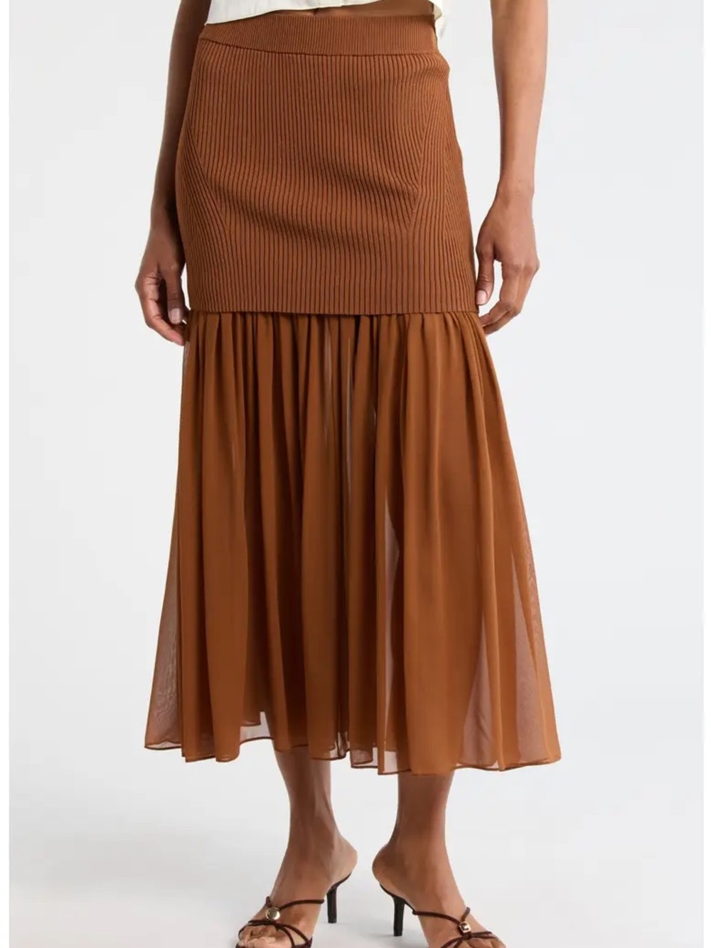 A.L.C. Hayden Drop Waist Maxi Skirt